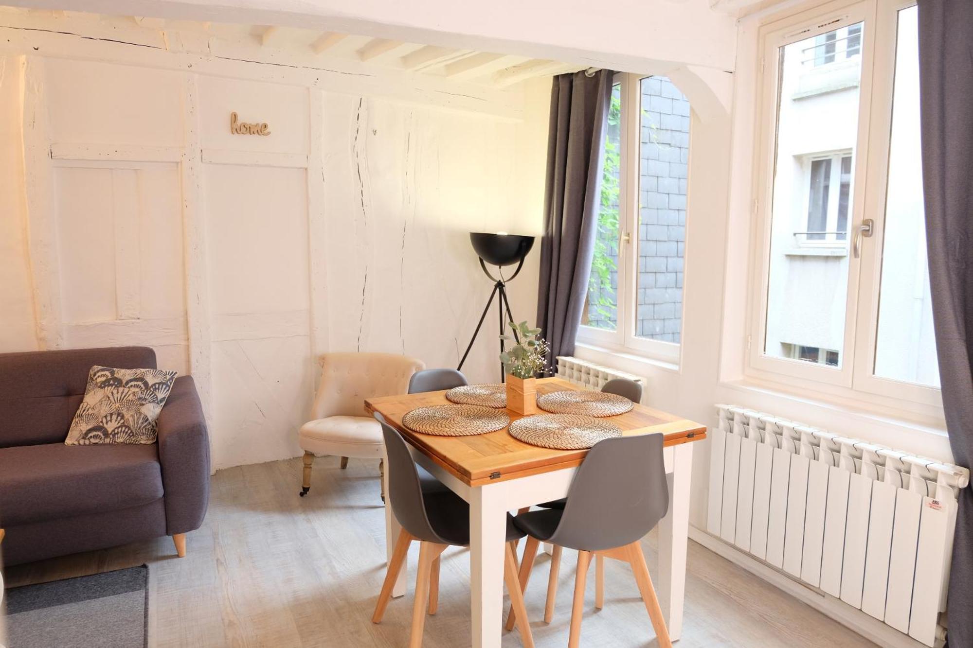Ferienwohnung L Hibiscus 2 Rouen Exterior foto